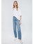 Kadın Happy Gölgeli Mavi 90s Jean Pantolon 101453-82136 2