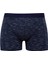Erkek Baskılı Lacivert Boxer 091693-28417 1