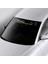 Besmele-I Şerif Arapça Ön Cam Alınlık Sticker, Oto Etiket, Araç Çıkartma, Araba Tuning, Modifiye Beyaz 1