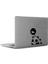 Uyuyan Tembel ve Şirin Pandacık Mac Book Laptop Sticker, Etiket, Çıkartma 1