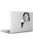 Albert Einstein Dondurma Mac Book Laptop Sticker, Etiket, Çıkartma 1