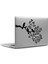 Ağaç Dalındaki Kuşlar Mac Book Laptop Sticker, Etiket, Çıkartma 1
