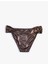 Bikini Altı Parlak Yanları Drape Detaylı Normal Bel 2
