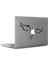 Şeytan Devil Yarasa Kanatları Mac Book Laptop Sticker, Etiket, Çıkartma 1