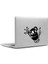 Sevimli Koala Siluet Mac Book Laptop Sticker, Etiket, Çıkartma 1