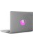 Elma Sever Tatlı Kedicik Mac Book Laptop Sticker, Etiket, Çıkartma Pembe 1