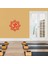 Yoga, Meditasyon Om Simgesi Dekoratif Duvar Sticker, Çıkartma, Etiket Kırmızı 1