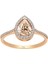Pırlanta ve Damla Morganite Taşlı Aysenem Yüzük 0447R0023 2