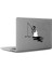 Balık Tutan Adam Gün Batımı Mac Book Laptop Sticker, Etiket, Çıkartma 1