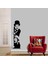 Charlie Chaplin-The Kid (Jackie Coogan) Film Karakterleri Dekoratif Duvar Sticker, Çıkartma, Etiket 1