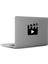 Yönetmen Klaket Play Mac Book Laptop Sticker, Etiket, Çıkartma Siyah 1