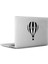 Sıcak Hava Balonu Mac Book Laptop Sticker, Etiket, Çıkartma 1