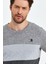 Bisiklet Yaka Kısa Kollu Desenli Penye Erkek Tshirt 4