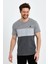 Bisiklet Yaka Kısa Kollu Desenli Penye Erkek Tshirt 5
