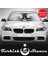 Turkish Stance Göktürkçe Kurt Türk Ay Yıldız Beyaz Sticker, Oto Etiket, Tuning, Modifiye, Arma, 1