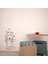 Tembel Mutlu Koala Dekoratif Duvar Sticker - C104 1