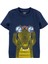 Küçük Erkek Çocuk Kısa Kollu Tshirt Lacivert 2