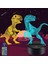 Çocuklar Için Dinozor Gece Lambası - 3D Dinozor Lambası 1 T-Rex, Velociraptor (Yurt Dışından) 1