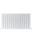 600 x 1120 mm Alüminyum Radyatör Mimosa Mat Beyaz Sol Kompakt Bağ 1