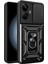 Realme 10 Pro Plus 5g Kickstand Telefon Tutucusu Sürgülü Kamera Kapağı Pc + Tpu Telefon Kılıfı (Yurt Dışından) 1