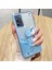 Oppo A55 5g Gradyan Glitter Çiçek Desen Telefon Kapağı Ring Kickstand Tpu Kılıfı (Yurt Dışından) 4