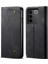 Vivo V27 5g Pu Deri Flip Telefon Kılıfı Kot Ceza Doku Standı Tpu Iç Kabuk Cüzdan (Yurt Dışından) 1