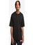 Unisex Oversize Siyah Düz Tshirt 1