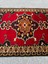 El Dokuma Kırmızı 88 x 142 cm %100 Yün Kök Boya Yörük Halısı 2