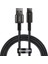 Tungsten Gold 100W USB + Type-C Hızlı Şarj 480MB-S Data Kablosu 1m 1