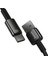 Tungsten Gold 100W USB + Type-C Hızlı Şarj 480MB-S Data Kablosu 1m 3