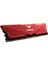 T-Force Vulcan Red 32GB(2x16GB) 6400Mhz DDR5 Gaming Ram CL40 (FLRD532G6400HC40BDC01) 2