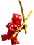 Nınjago Çift Katanalı Yeni Kaı Orijinal Minifigür 1
