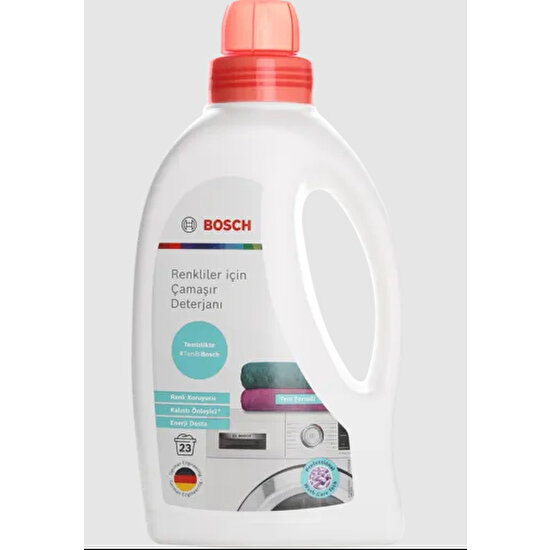 Bosch Renkliler Için Sıvı Çamaşır Deterjanı 1.5 Litre Yeni