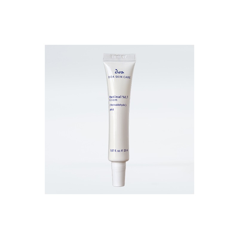 Doa Retinal %0,1 Krem Tüm Cilt Tipleri İçin Aloe Vera İçerikli Etkili Bakım 20 ml