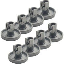 Demir Teknik Aeg F60761M Uyumlu Bulaşık Makinesi Alt Sepet Tekerleği 8 Adet