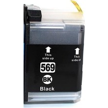 Calligraph Brother Uyumlu  LC569XL(58ML) Muadil Siyah Inkjet Kartuş