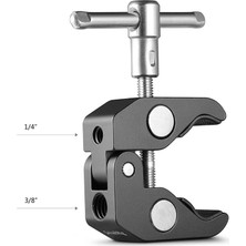 Smallrig 2058 Ikili 1 - 4" - 3 - 8" Süper Clamp Seti