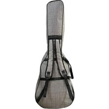 Fransua Klasik Gitar Çantası Gri Softcase -Gigbag