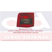 Mars 511119-STOP Lambası Duysuz Sol Tek Kapı Partner-Berlıngo 96-05