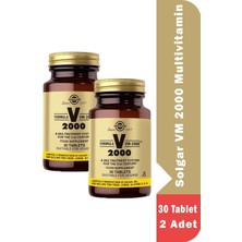 Solgar Vm 2000 Multivitamin 30 Tablet 2 Adet