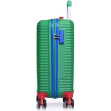 Benetton Trolley 50 cm Yeşil Unisex Valiz