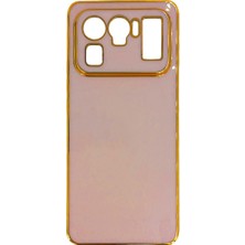 Xiaomi Mi 11 Ultra ile Uyumlu Platin Krom Volet Kılıf