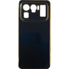 Xiaomi Mi 11 Ultra ile Uyumlu Platin Krom Volet Kılıf