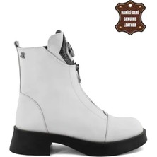 Bags Shoes Venüs 2252103K Kadın Günlük Tokalı Hakiki Deri Günlük Spor Bot