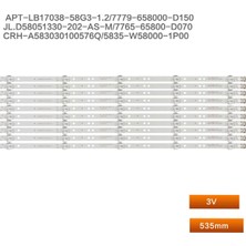 Grundıg 58 Gcu 8900B LED Bar