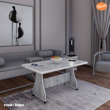 Eliusta Mdf Tekerlekli Yemek Masası