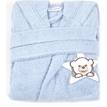 Mixibaby Bebek Kuşaklı Bornoz %100 Pamuk