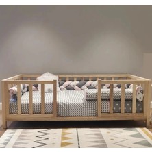 Baby Kinder Singular Montessori Doğal Bebek ve Çocuk Karyolası