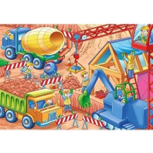 KS Games Under Construction Jumbo Puzzle 12 Parça