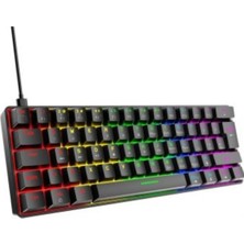 Sarftech T60 Mavi Switch Mekanik Klavye Kablolu Gaming Oyuncu Klavyesi